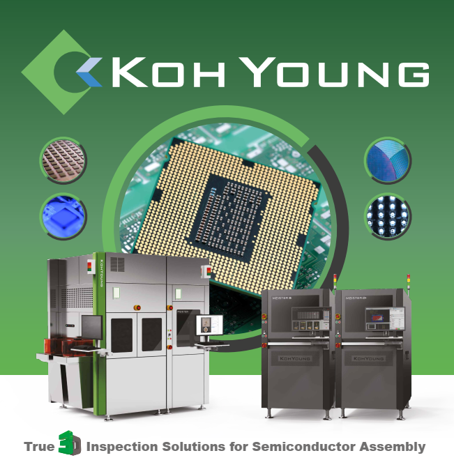 Koh Young ZenStar and Meister Series of Inspection Machines for Advanced Packages